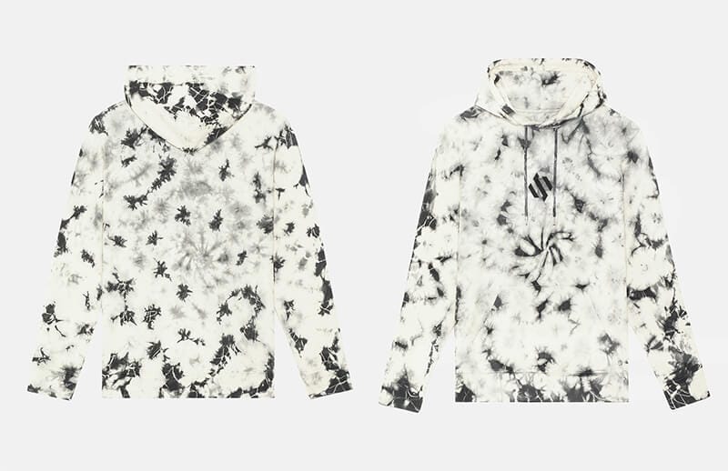 Team BDS Tie & Dye Hoodie back and front © Team BDS shop