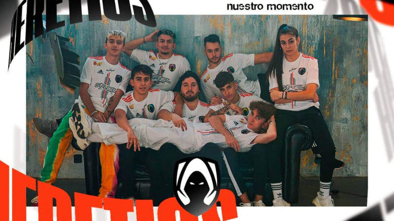 Team Heretics 2021 New Official Jersey with Renewed White Image