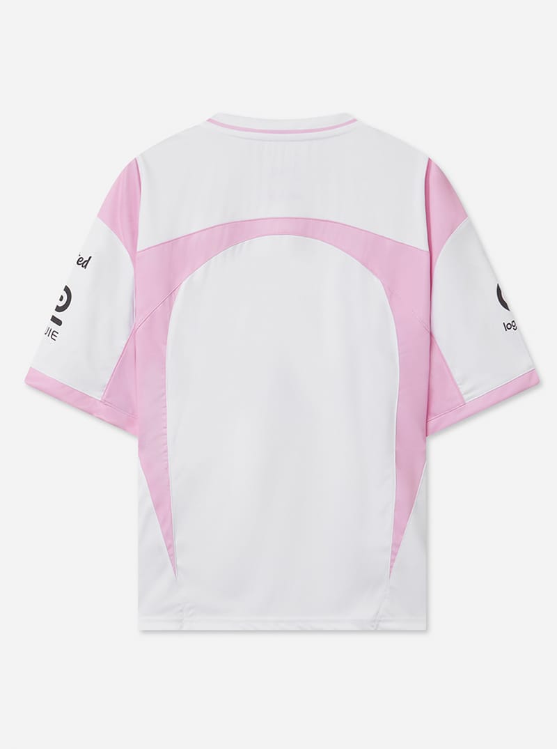 Team Heretics special-edition jersey back view from the official 2025 event jersey product page
