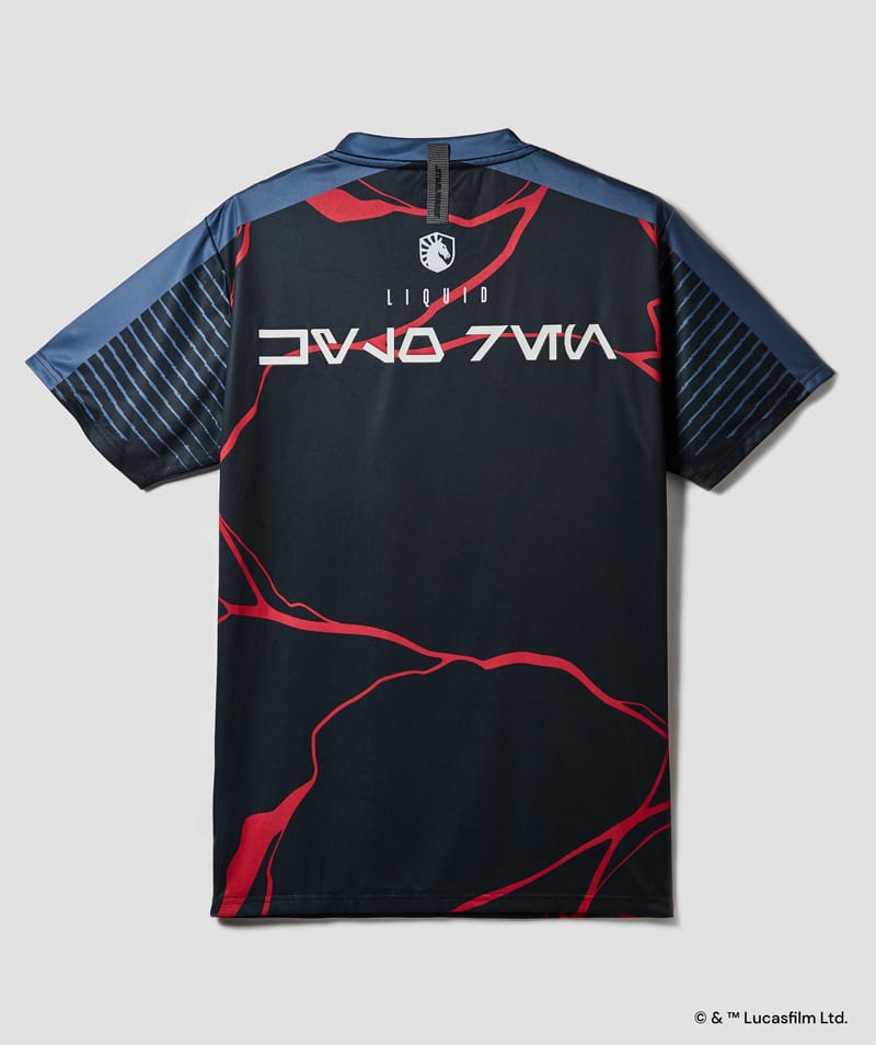 Team Liquid x Star Wars Kylo Ren Jersey back view