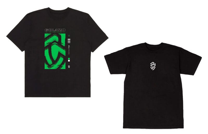 Team SoloMid Co1azo black T-shirts © TSM Co1azo shop