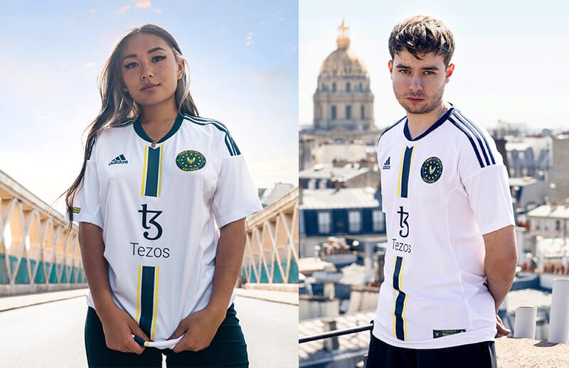 Vitality x Adidas Alternate Player Jersey Models © Team Vitality shop
