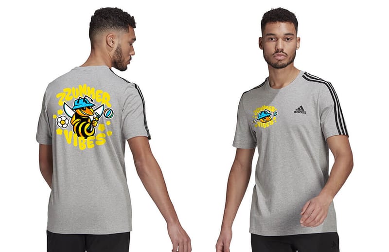 ZZUMMER VIBES Adidas T-shirt © Team Vitality shop