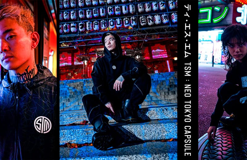 TSM Neo Tokyo Clothing Drop Windbreaker Hoodie and Joggers