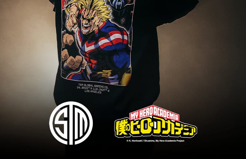 TSM x My Hero Academia Fashion Collection