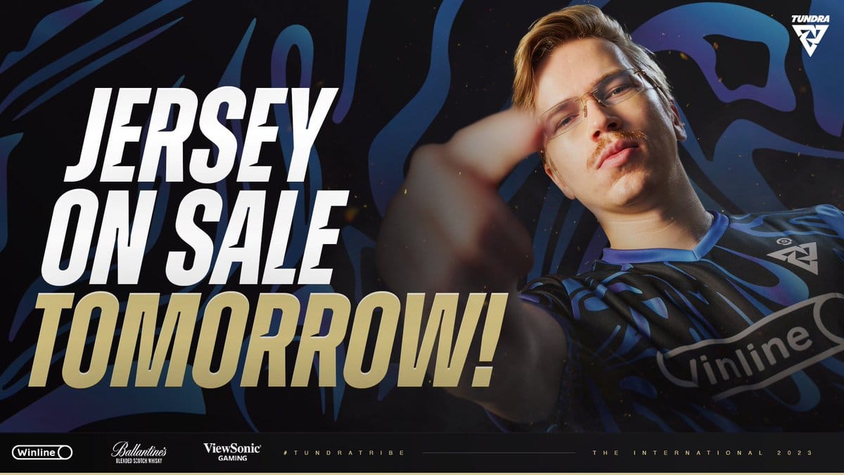 Tundra Esports Dota 2 Team Jersey